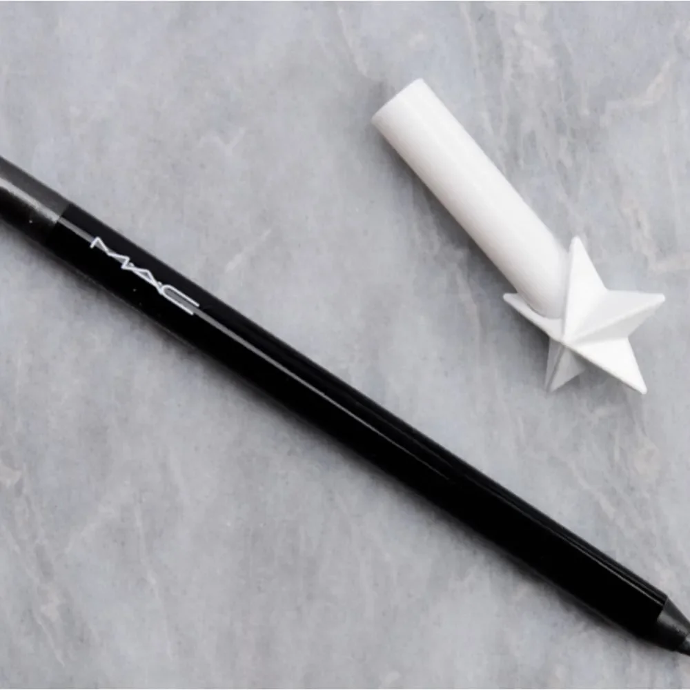 MAC Limited Edition charcoal gray pearl finish eyeliner - yule never know